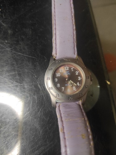 Montre vintage violette - montre,