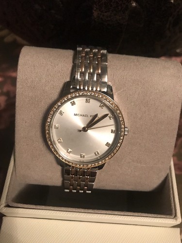 Michael kors analog silver - michael,